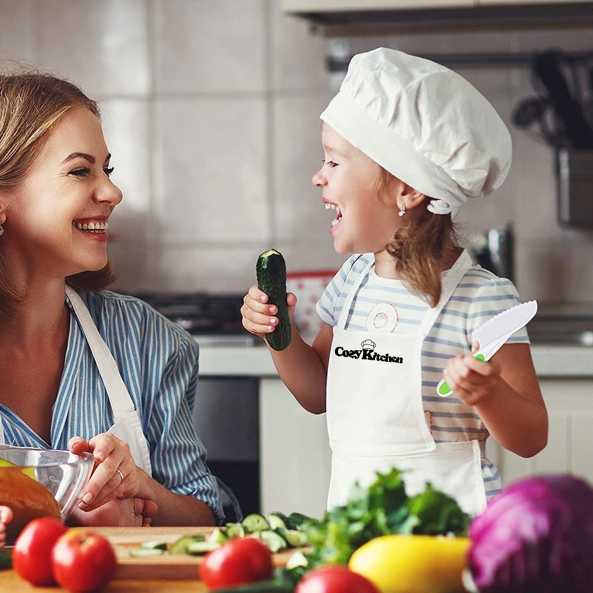 The Official Little Chef Knives™ - Safest Knives In The World – Cozy Kitchen